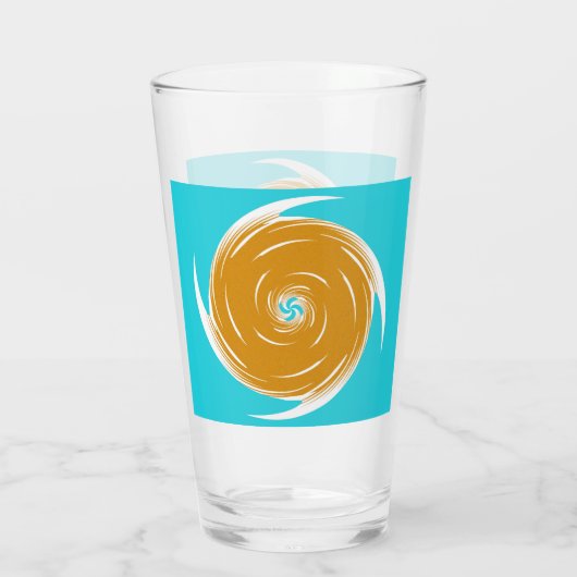 Südwest-Twirl-Muster Glas (Rückseite)