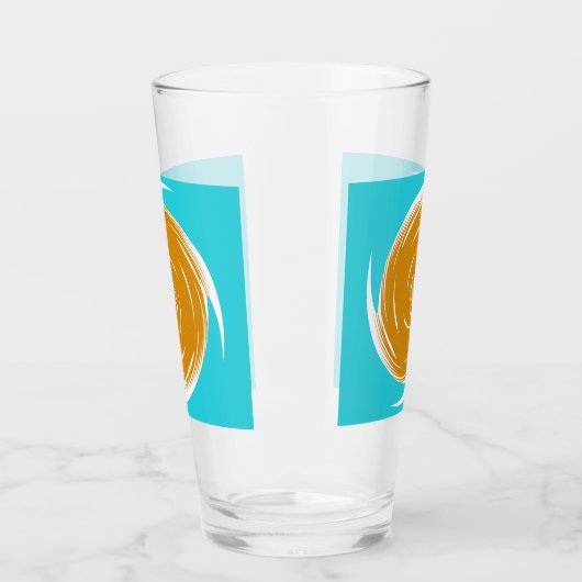 Südwest-Twirl-Muster Glas (Links)