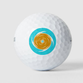 Südwest-Twirl-Muster Golfball