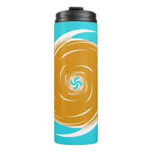 Südwest-Twirl-Muster Thermosbecher