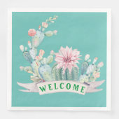 Südwest Willkommenspapier Napkin Serviette (Vorderseite)