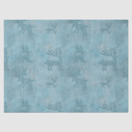 Südwest Winter Deer Seidenpapier