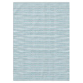 Südwest Winter Geometric Snowflake Pine Blue Med Tischdecke (Vorderseite)