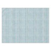 Südwest Winter Geometric Snowflake Pine Blue Sm Tischdecke (Vorderseite (Horizontal))