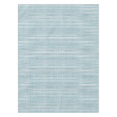 Südwest Winter Geometric Snowflake Pine Blue Sm Tischdecke (Vorderseite)