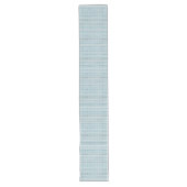 Südwest Winter Schneeflocken Pinien Streifen blau Großer Tischläufer (Vorderseite)