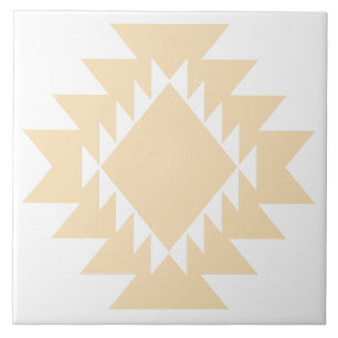 Südwestamerikanische geometrische Native American- Fliese