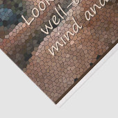 Südwestamerikanisches Wohlergehen wird dekoupage Seidenpapier (Ausschnitt)