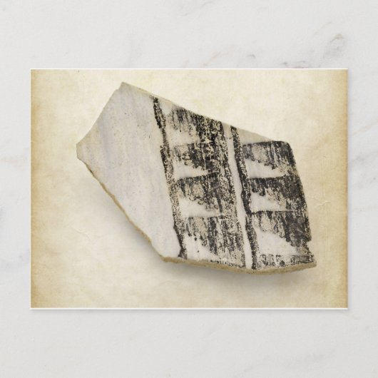 Südwestantike anasazi Indianerpotterie Postkarte (Vorderseite)