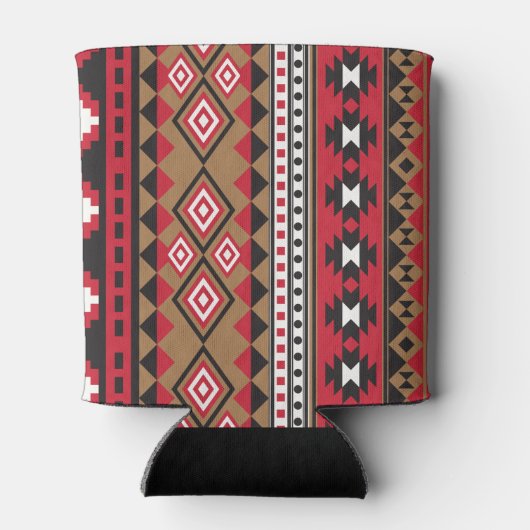 Südwestaztec-Muster Dosenkühler (Rückseite)