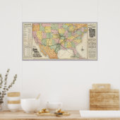 Südwestbahnsystem Poster (Küche)