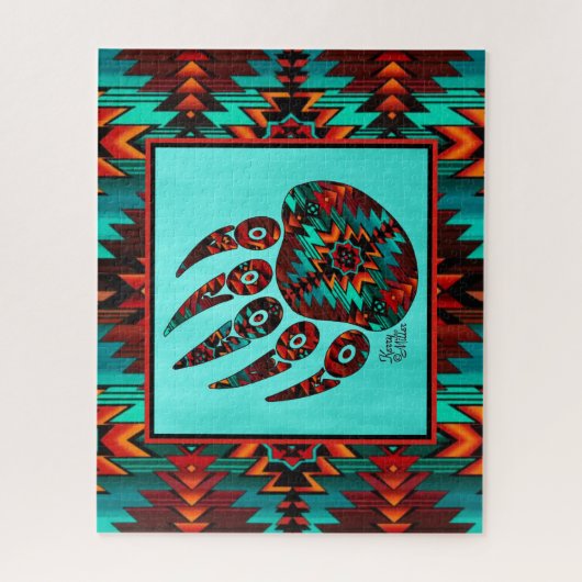 Südwestbär Paw Jigsaw Puzzle (Vertikal)