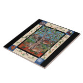 "Südwestbaum des Lebens" Vier Jahreszeiten, Fliese (Seite)