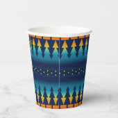 Südwestblankenstil Sonnenuntergänge Design Pappbecher (Rechts)