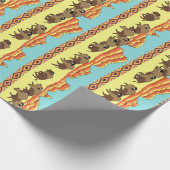 Südwestbüffel Geschenkpapier (Ecke)