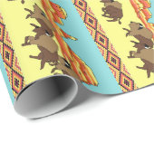 Südwestbüffel Geschenkpapier (Rolleneckpunkt)