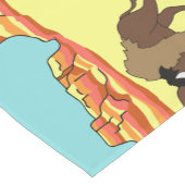 Südwestbüffel Kurzer Tischläufer (Ecke)