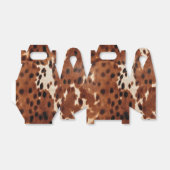 Südwestcreme Brown Cowhide Geschenkschachtel (Ungefaltet)