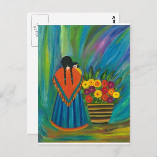 Südwestdesign #1 postkarte (Vorne/Hinten)