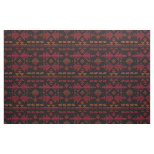 Südwestdunkelheit | Dunkle rustikale Farben Stoff (Fat Quarter (45,7 x 55,9 cm))