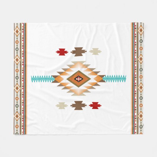 Südwesten 2 - Farben ändern Fleecedecke (Vorderseite (Horizontal))