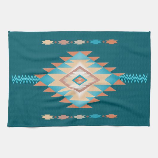 Südwesten 4 - veränderbare Farbe Geschirrtuch (Horizontal)