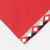 Südwesten 5 - veränderbare Farbe Fleecedecke (Ecke)