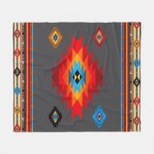 Südwesten 7, veränderbare Farbe Fleecedecke (Vorderseite (Horizontal))