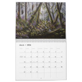 Südwesten des Kunstkalenders "Native Amerikanische Kalender (Mär 2026)