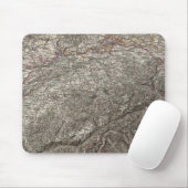 Südwesten Deutschlands Mousepad (Mit Mouse)