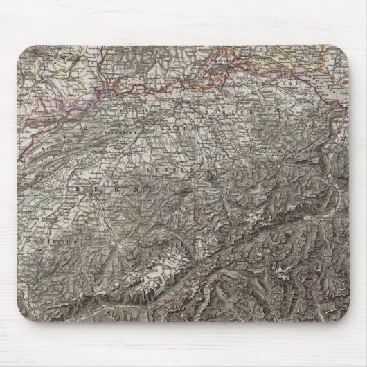 Südwesten Deutschlands Mousepad (Vorne)