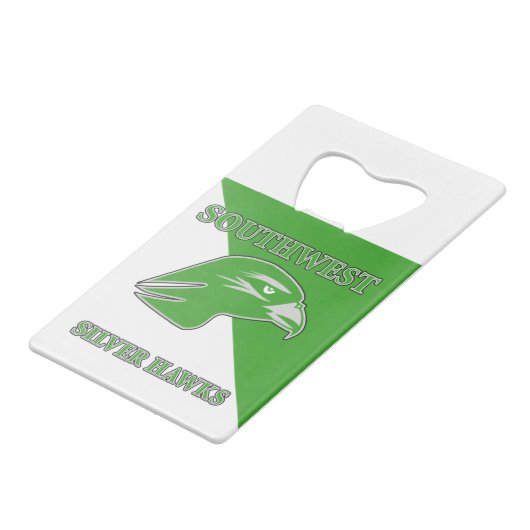 Südwesten Geldbeutel Flaschenöffner (Vorderseite Schrägansicht)