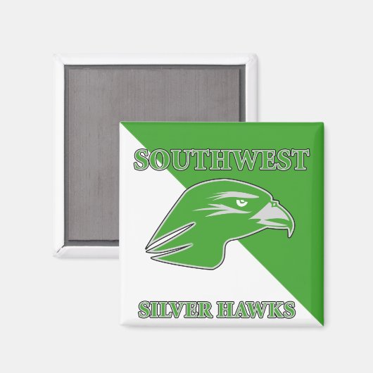 Südwesten Magnet (Vorderseite/Rückseite)