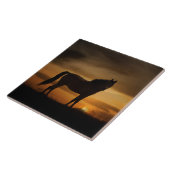 Südwesten von Ross und Sun Art Tile Fliese (Seite)