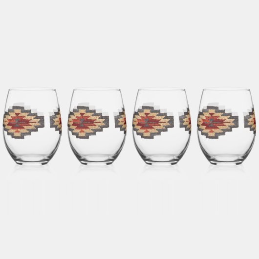 Südwesten Weinglas Ohne Stiel (Vorderseite)