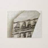 Südwestenalte Anasazi Ureinwohner-Tonwaren Puzzle (Horizontal)