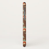 SüdwestenGeo Schritt| aquamarines Teepee-Muster Case-Mate iPhone Hülle (Hinten/Links)