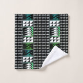 SüdwestFeather Segnungen in Aqua Badhandtuch Set (Waschlappen)