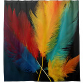 SüdwestFeathers 2 Duschvorhang (Vorderseite)