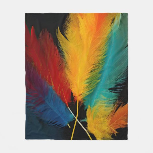 SüdwestFeathers 2 Fleecedecke (Vorderseite)