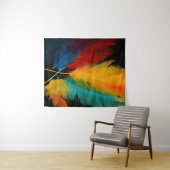 SüdwestFeathers 2 Wandteppich (Beispiel (Horizontal))