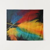 SüdwestFeathers 2 Wandteppich (Vorderseite (Horizontal))