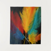 SüdwestFeathers 2 Wandteppich (Vorderseite)