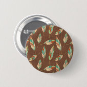 Südwestfeder-Muster SüdwestGeo-Schritt-| Button (Vorne & Hinten)