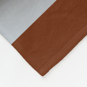 Südwestfeuer und Abstrakte Eiskunst Fleecedecke (Ecke)