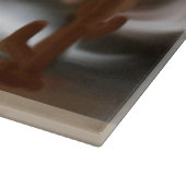 Südwestfeuer und Abstrakte Eiskunst Schneidebrett (Ecke)