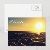 Südwestflorida Strand Postkarte (Vorne/Hinten)