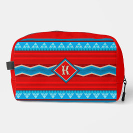 Südwestfluss Canyon RedTurquoise Personalisiert Waschbeutel