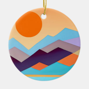 Südwestgebirge Geometrisch Abstrakt Keramik Ornament