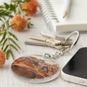 Südwestgebirgslandschaft Akryllischer Schlüsselanh Schlüsselanhänger (Vorderseite rechts)